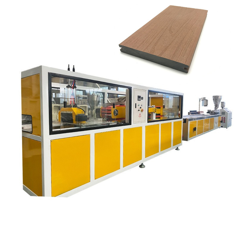 Tipo SZ65/132 - Línea de producción de extrusión de pisos de plástico de piedra de PVC
