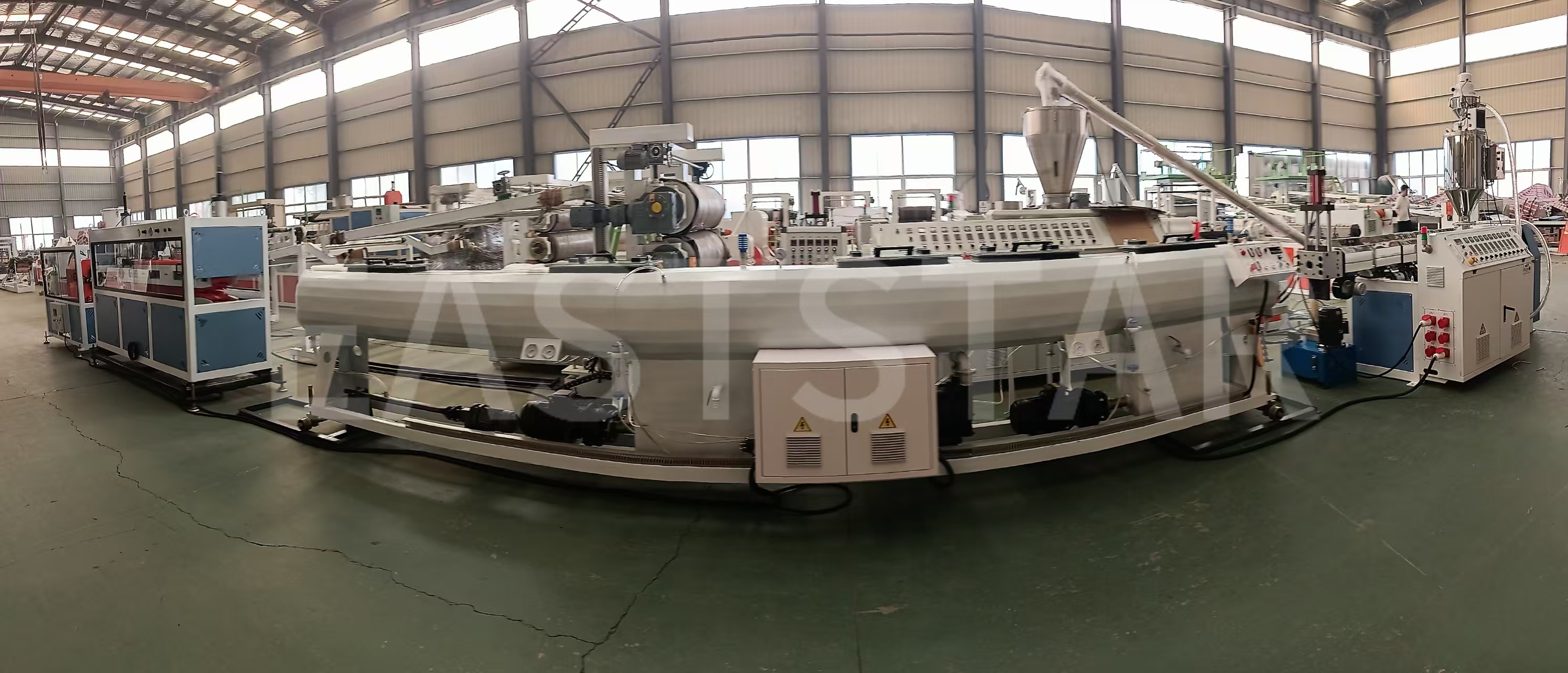 QINGDAO EASTSTAR completa el envío de la línea de producción de tuberías de PE, apoyando el desarrollo de infraestructura palestina