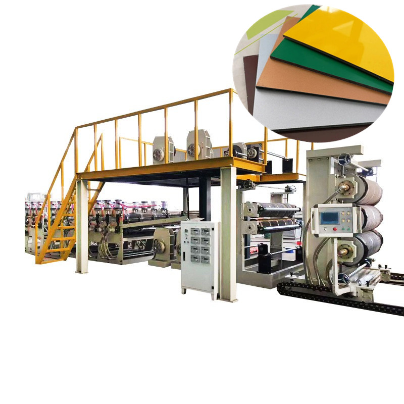 Equipo de tablero de aluminio y plástico PE